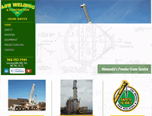 Tablet Screenshot of abweldinginc.com